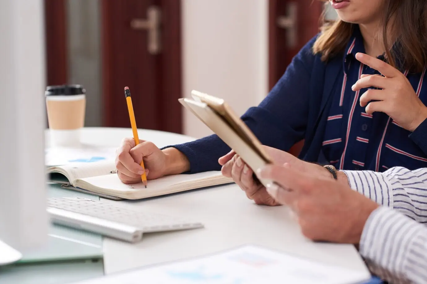 Geschäftsteam bei der Arbeitsplanung